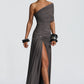 Monica Maxi Dress - Charcoal