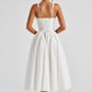 Monroe Midi Dress - Ivory