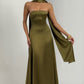 Morven Maxi Dress - Deep Olive
