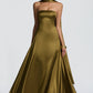 Morven Maxi Dress - Deep Olive