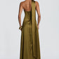 Morven Maxi Dress - Deep Olive