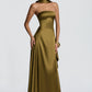 Morven Maxi Dress - Deep Olive