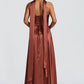 Morven Maxi Dress - Rust