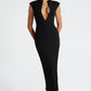 Nellie Midi Dress - Black