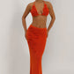 Nerida Maxi Skirt - Orange