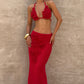 Nerida Maxi Skirt - Red