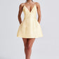 Nicole Mini Dress - Lemon