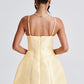 Nicole Mini Dress - Lemon