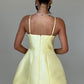 Nicole Mini Dress - Lemon