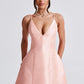 Nicole Mini Dress - Peach