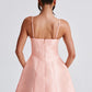 Nicole Mini Dress - Peach