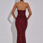 Odette Maxi Dress - Wine