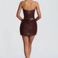 Palmer Mini Dress - Burgundy