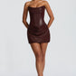 Palmer Mini Dress - Burgundy