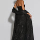 Paula Maxi Dress - Black Sparkle