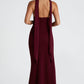 Paulina Maxi Dress - Cherry Lacquer