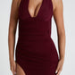 Paulina Maxi Dress - Cherry Lacquer
