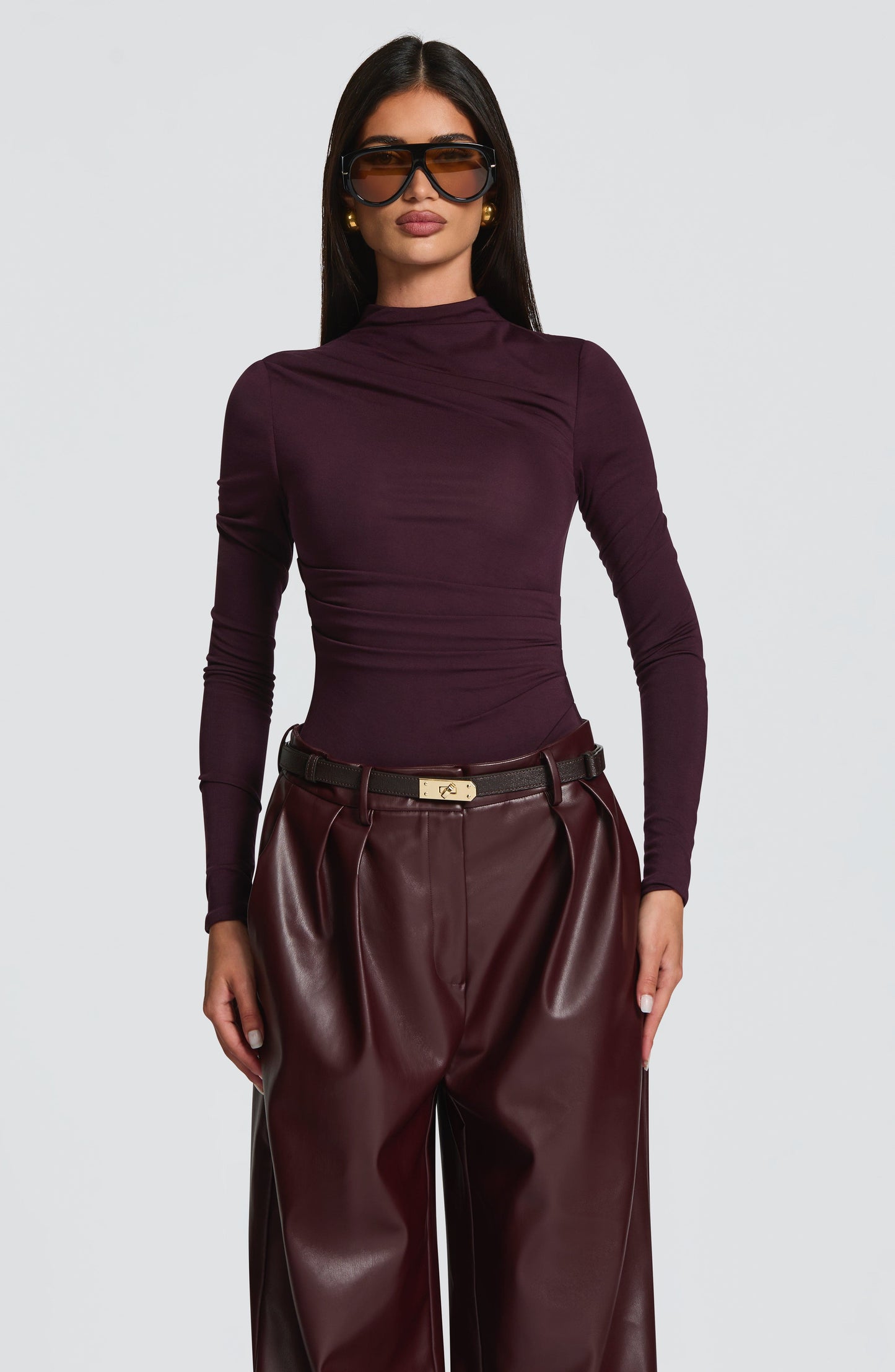 Pearson Bodysuit - Plum