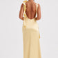 Peggy Maxi Dress - Lemon