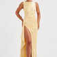 Peggy Maxi Dress - Lemon