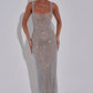Petra Maxi Dress - Silver