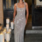Petra Maxi Dress - Silver
