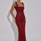 Petra Maxi Dress - Wine