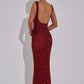 Petra Maxi Dress - Wine