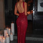 Petra Maxi Dress - Wine