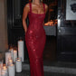 Petra Maxi Dress - Wine