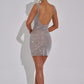 Petra Mini Dress - Silver