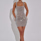Petra Mini Dress - Silver