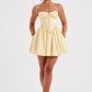 Phoebe Mini Dress - Lemon