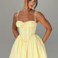 Phoebe Mini Dress - Lemon