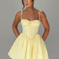 Phoebe Mini Dress - Lemon