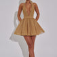 Pippa Mini Dress - Gold Sparkle