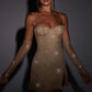Pixie Mini Dress - Gold Sparkle