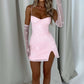 Pixie Mini Dress - Pink Sparkle