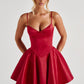 Poppy Mini Dress - Red
