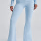 Portia Knit Pants - Baby Blue