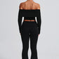 Portia Knit Pants - Black