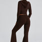 Portia Knit Pants - Chocolate