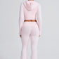 Portia Knit Pants - Pink
