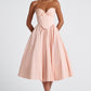 Prim Midi Dress - Soft Peach
