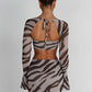 Priscilla Top - Zebra Print