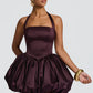 Prudence Mini Dress - Plum