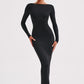 Rameesha Maxi Dress - Black