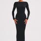 Rameesha Maxi Dress - Black