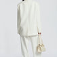 Reece Blazer - Ivory