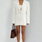 Reece Blazer - Ivory